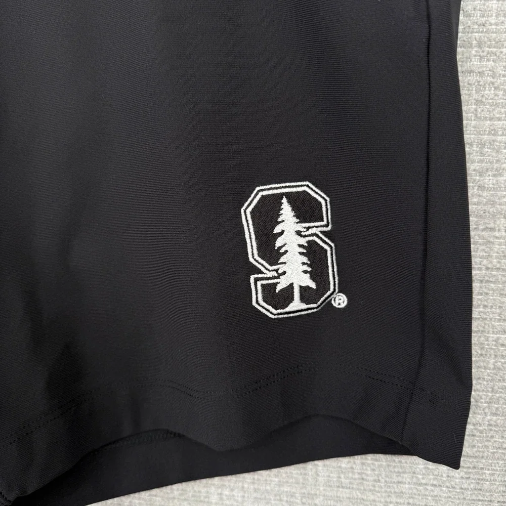Lululemon Commission Golf Shorts Men 28 Black Stanford Logo